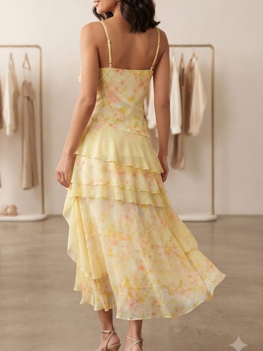 ModaFesta -printed party dress